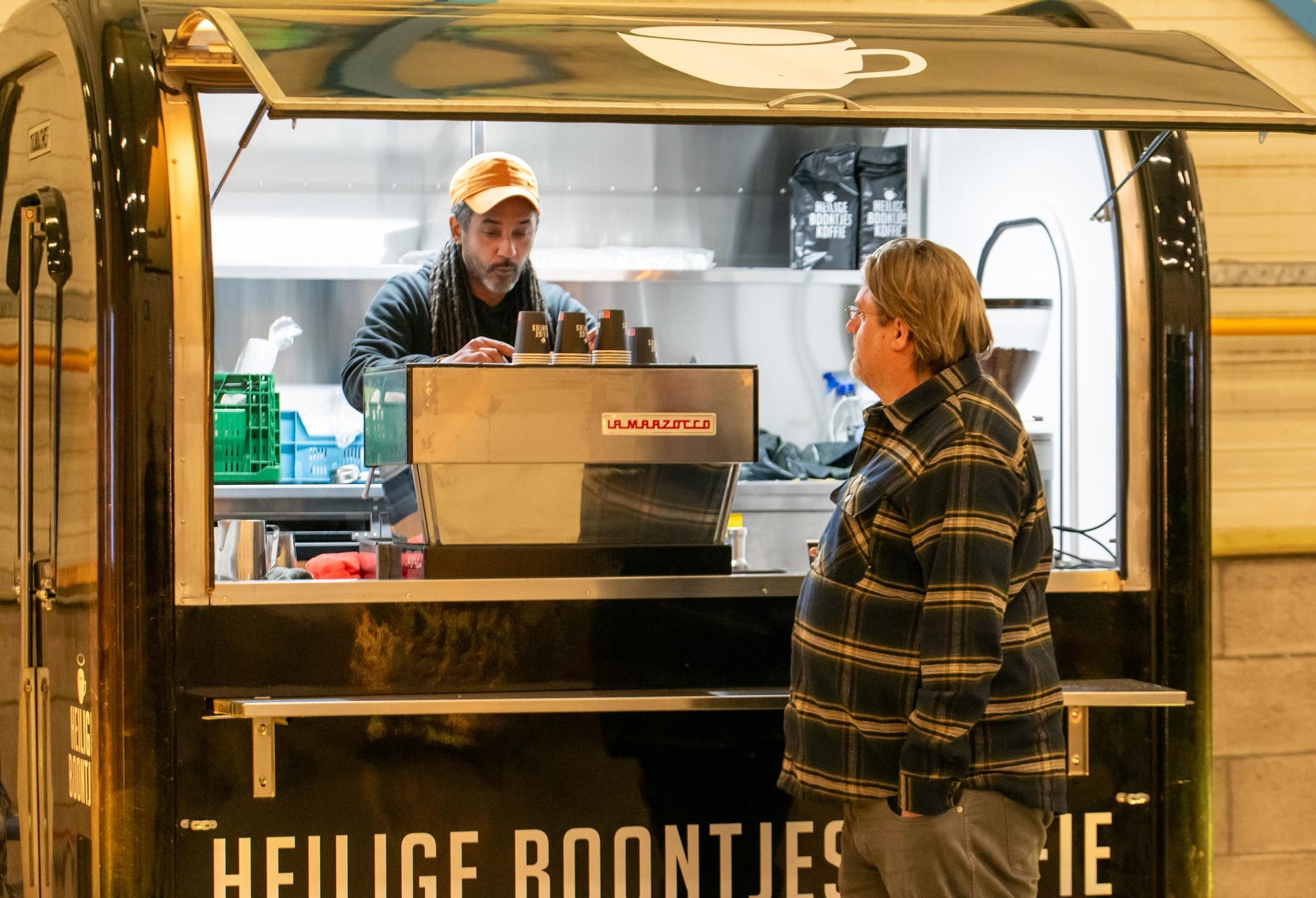 Foodtruck van De Heilige Boontjes