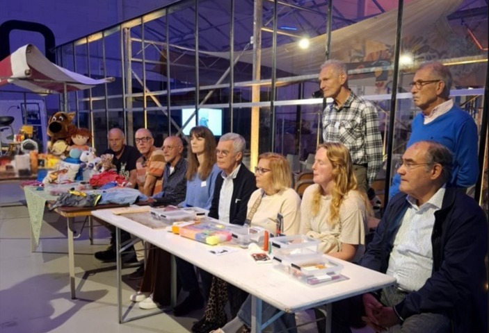 Publiek bij de kick-off