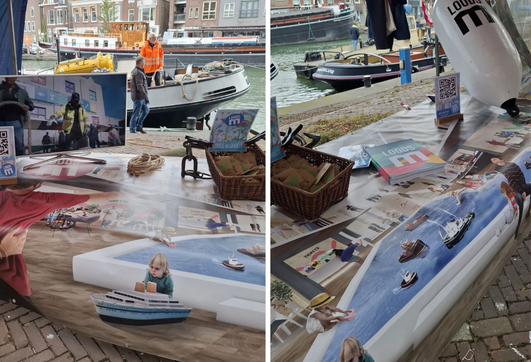 Sfeerbeelden van de kraam op de Furiade