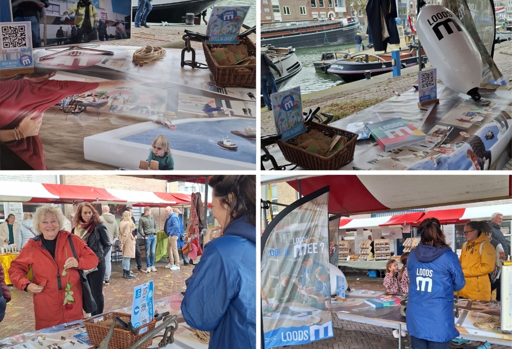 Sfeerbeelden van de kraam op de Furiade