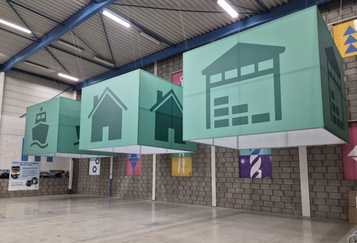 Fieldlab in opbouw voor test opstellingen voor energie clinics voor huiseigenaren en bedrijven.